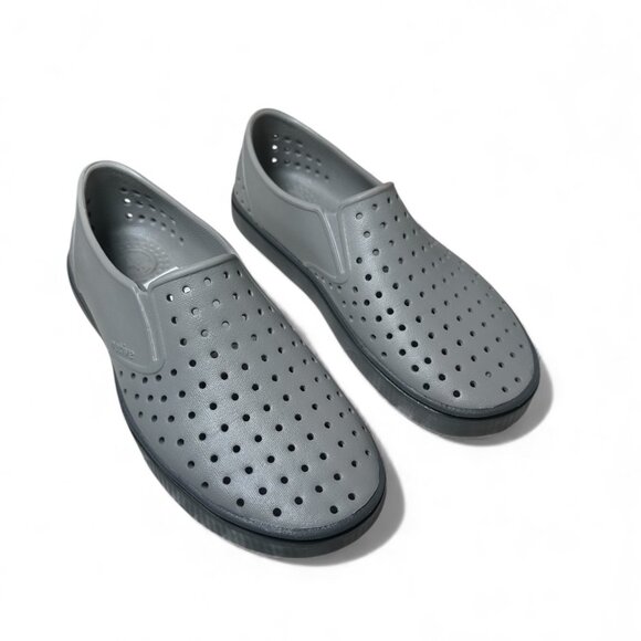 Native Shoes Jefferson Slip-On EVA Sneaker M6 W8 Grey  Water Shoes Lightweight - Picture 3 of 9